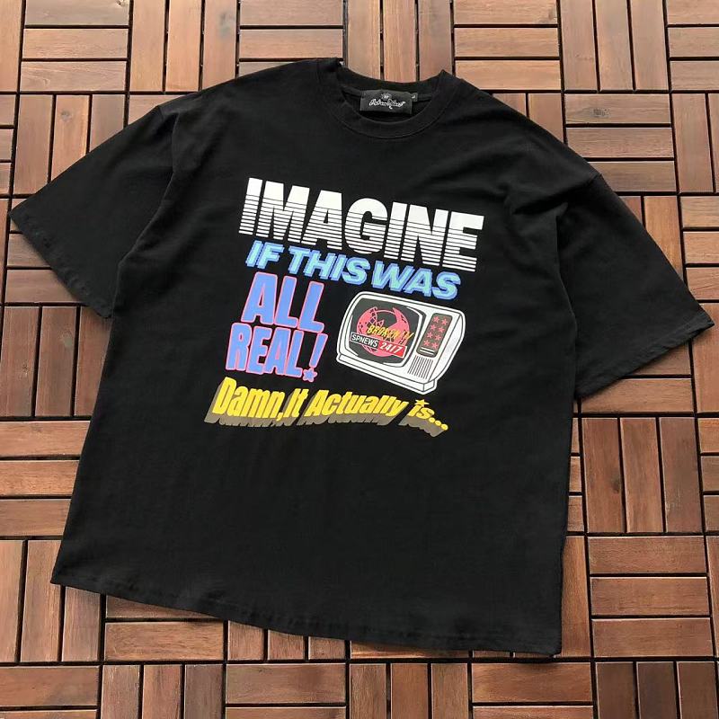 BROKEN PLANET T-SHIRT 77042832 (im 185CM 80KG iwear size L in the photo)