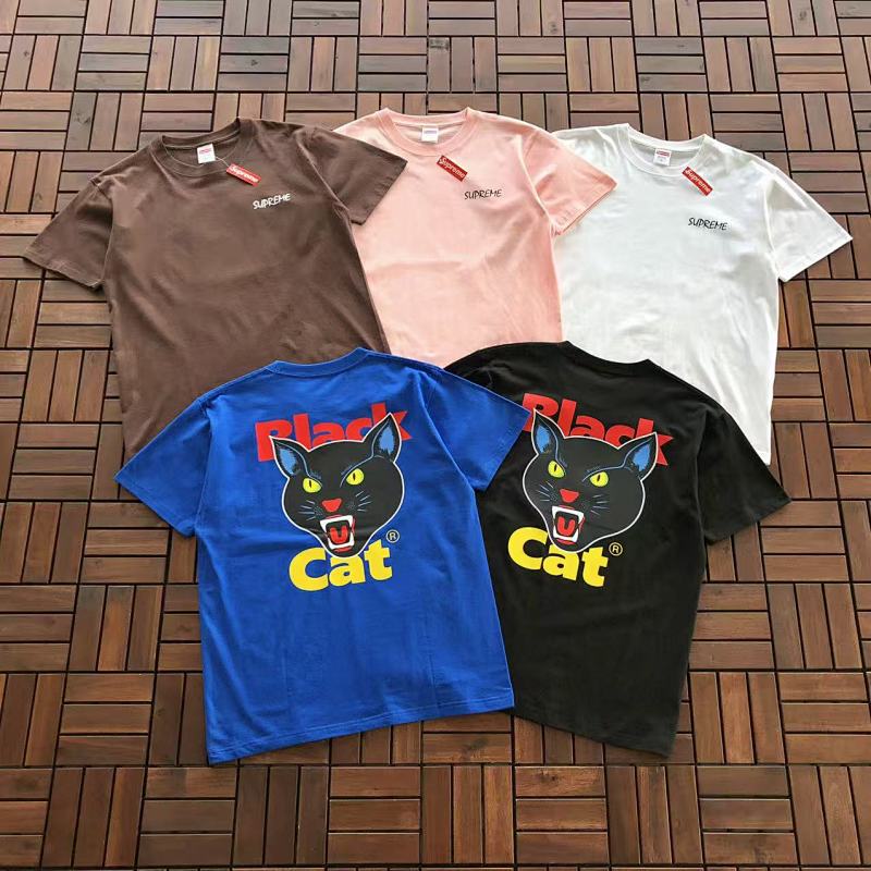 SUPREME T-SHIRT 55022738 (im 176CM 58KG iwear size M in the photo)