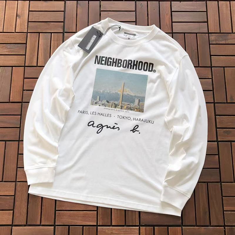 NEIGHBORHOOD LONG-SLEEVE 11121909 (im 176CM 58KG iwear size M in the photo)