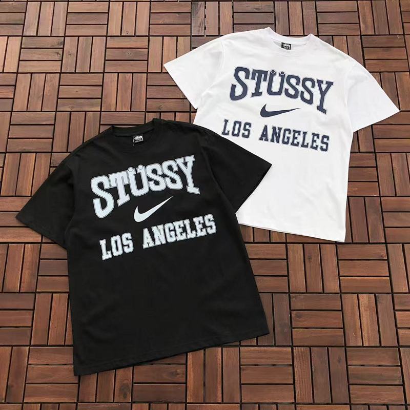 STUSSY & NIKE T-SHIRT 77011255 (im 185CM 70KG iwear size M in the photo)