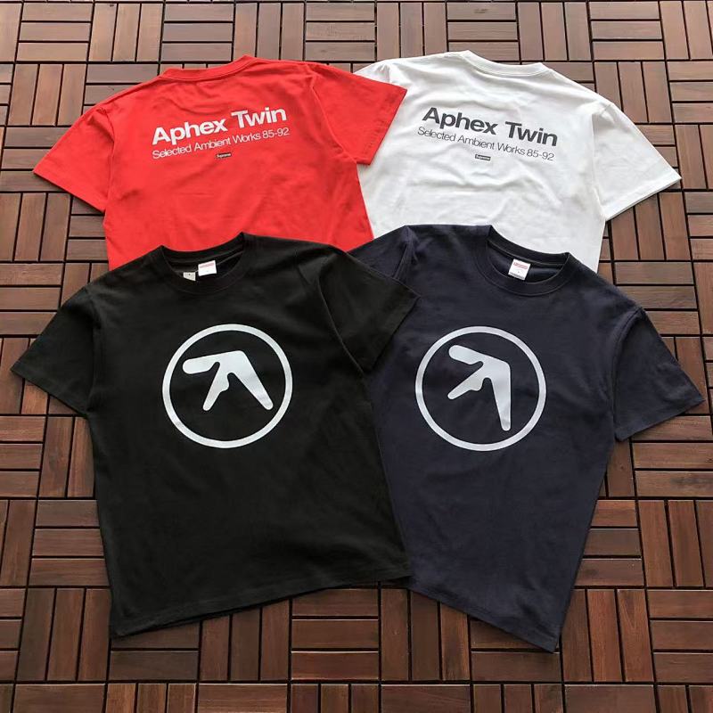SUPREME & APHEX TWIN T-SHIRT 55022710 (im 176CM 58KG iwear size M in the photo)
