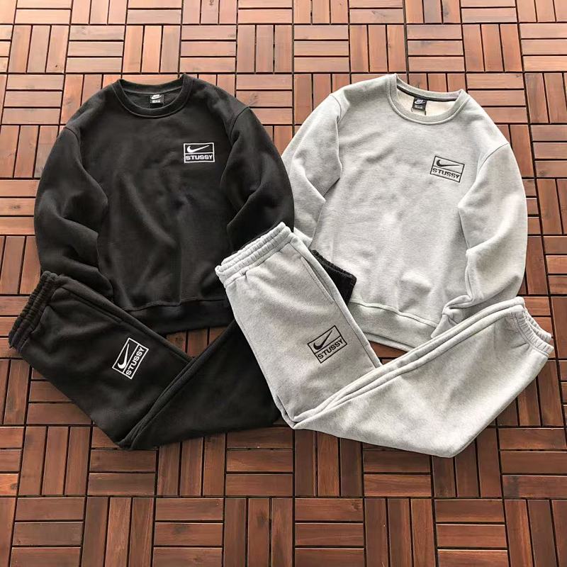 TOP PANTS NIKE& STUSSY SWEATER TROUSERS FLEECE 33122410
