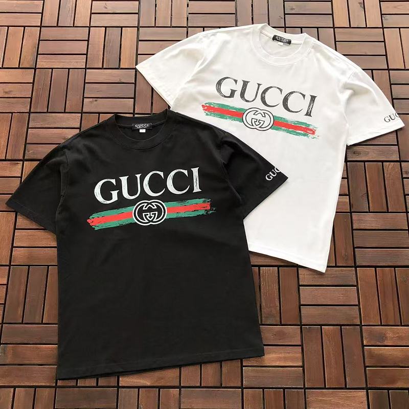 GUCCI T-SHIRT 88070215 (im 185CM 80KG iwear size L in the photo)