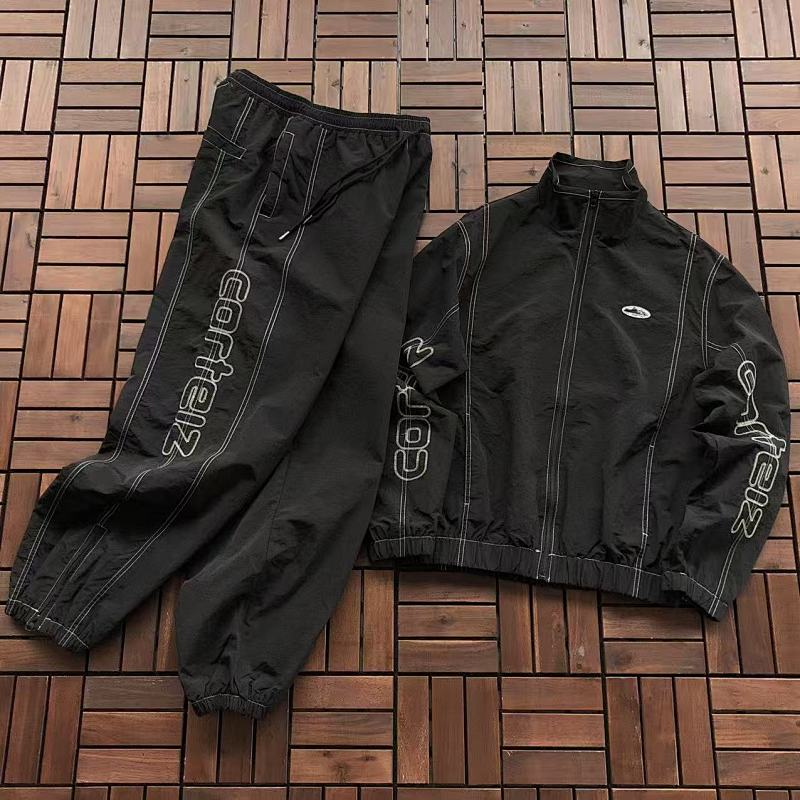 TOP PANTS CORTEIZ JACKET TROUSERS 77032784 (im 185CM 80KG iwear size M in the photo)