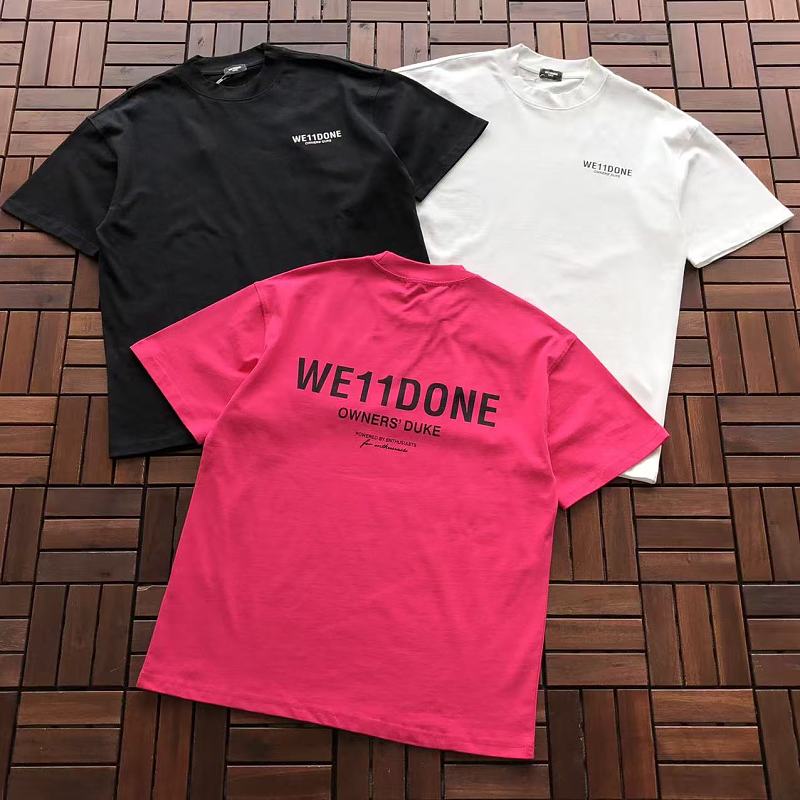 WE11DONE T-SHIRT 77061421 (im 185CM 70KG iwear size S in the photo)
