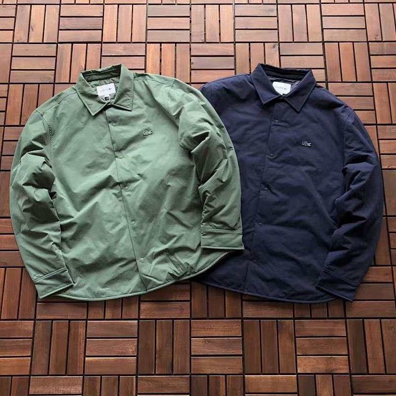 LACOSTE COTTON JACKET 22102050 (im 176CM 58KG iwear size 39 in the photo)