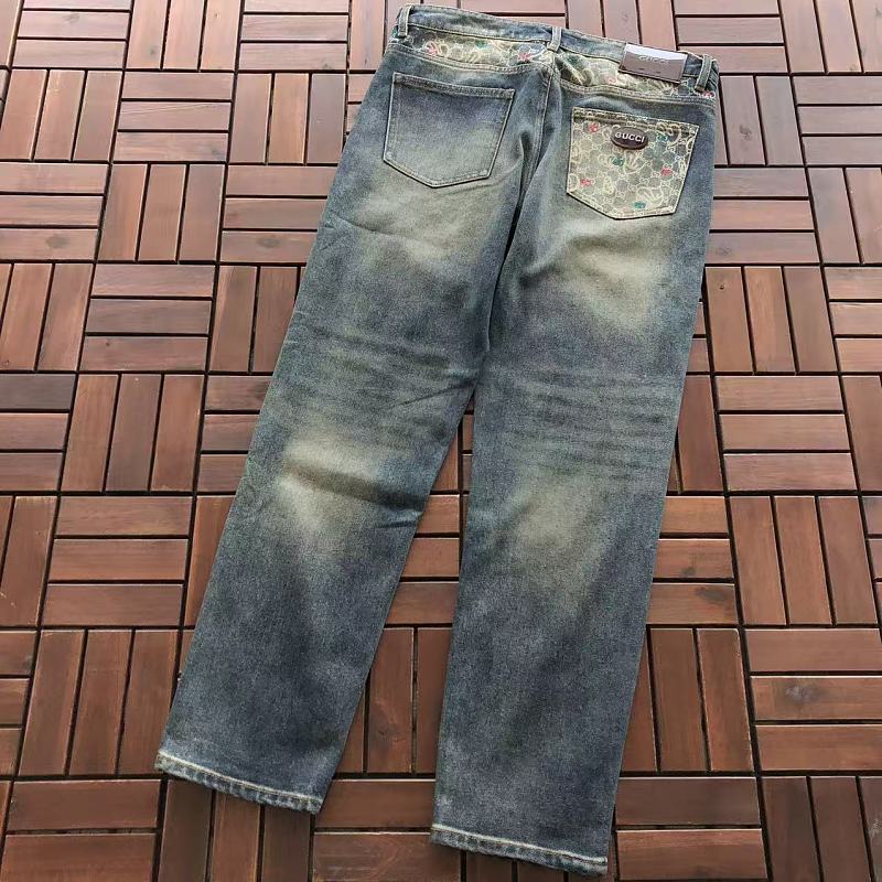 GUCCI JEANS 66070563 (im 185CM 70KG iwear size 34 in the photo)