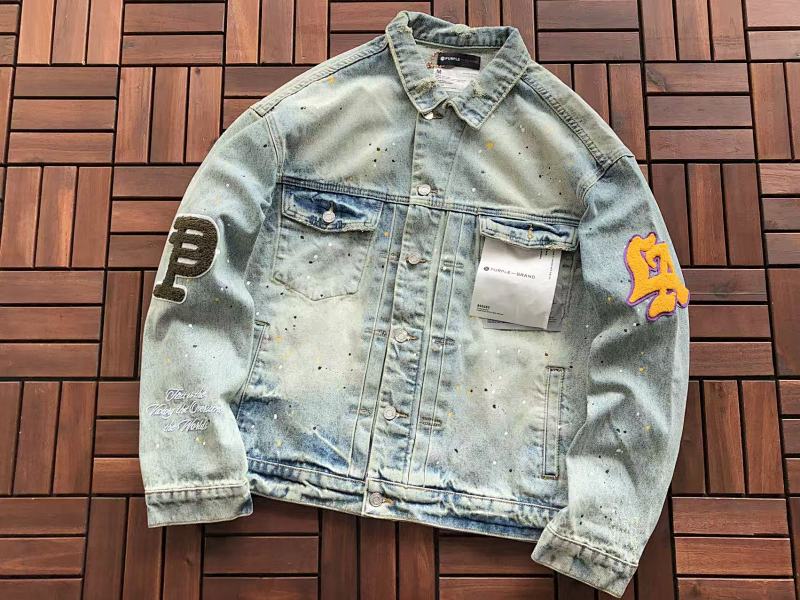 PURPLE BRAND JACKET 11101404 (im 180CM 68KG iwear size M in the photo)
