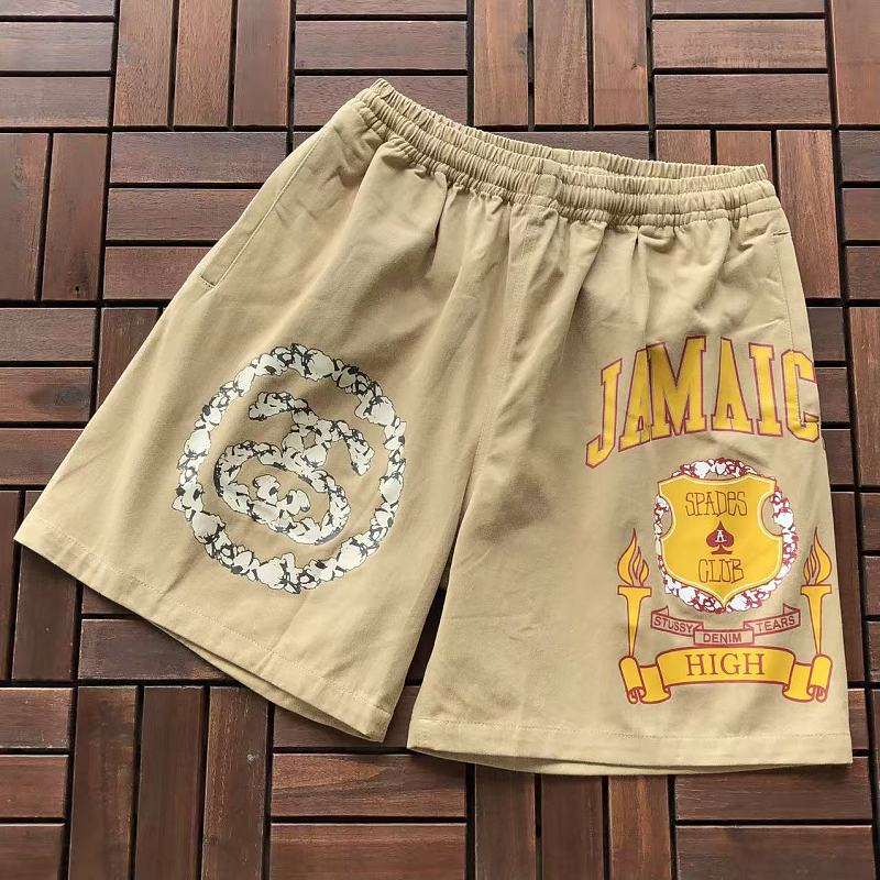 STUSSY & DENIM TEARS SHORTS 88090308 (im 185CM 80KG iwear size M in the photo)