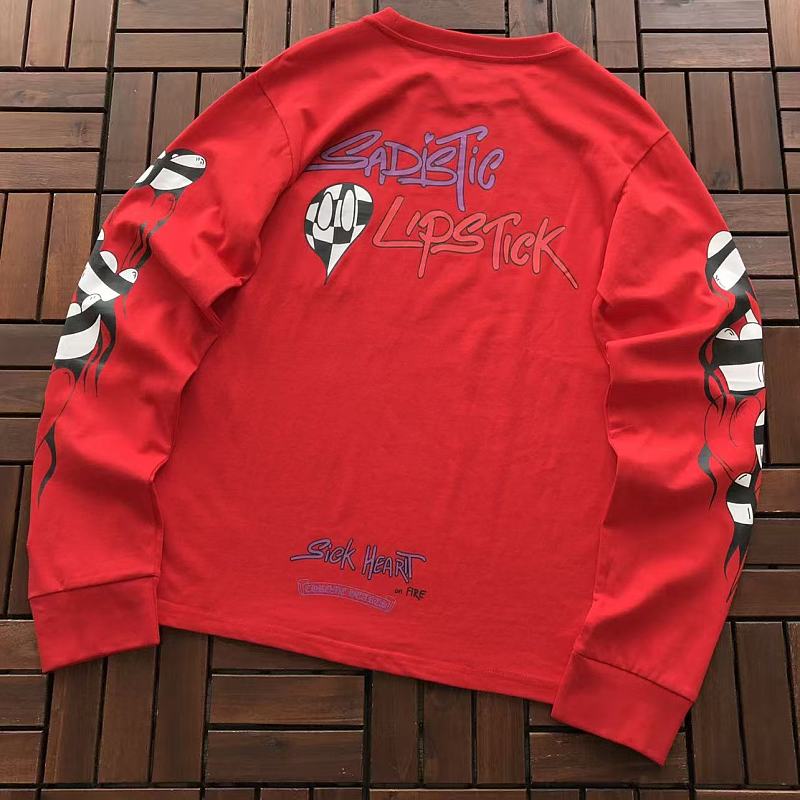 CHROME HEARTS LONG-SLEEVE 77061585 (im 185CM 70KG iwear size M in the photo)