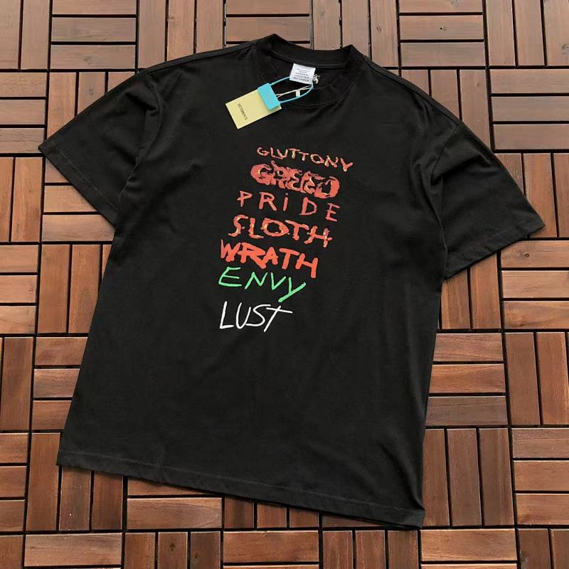 VETEMENTS T-SHIRT 55040747 (im 185CM 80KG iwear size M in the photo)