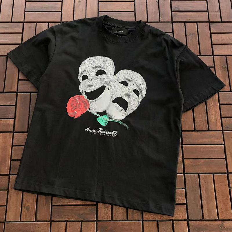 AMIRI T-SHIRT 33112305 (im 176CM 58KG iwear size M in the photo)