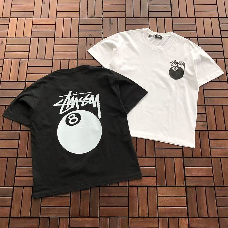 STUSSY T-SHIRT 88090654 (im 185CM 80KG iwear size M in the photo)