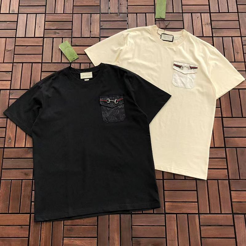 GUCCI T-SHIRT66031737 (im 185CM 80KG iwear size L in the photo)