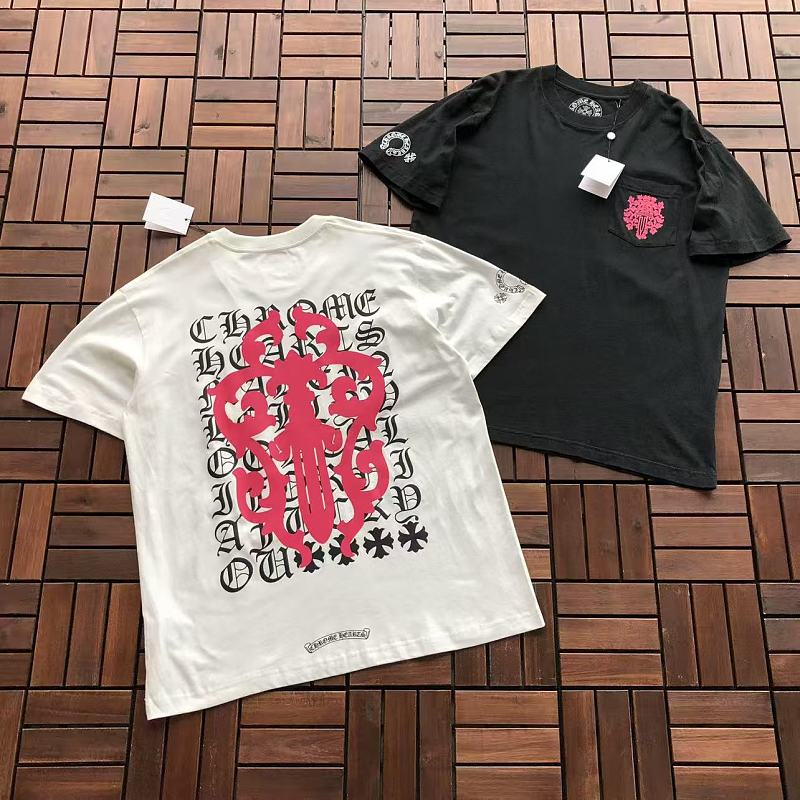 CHROME HEARTS T-SHIRT 55051452 (im 185CM 80KG iwear size M in the photo)