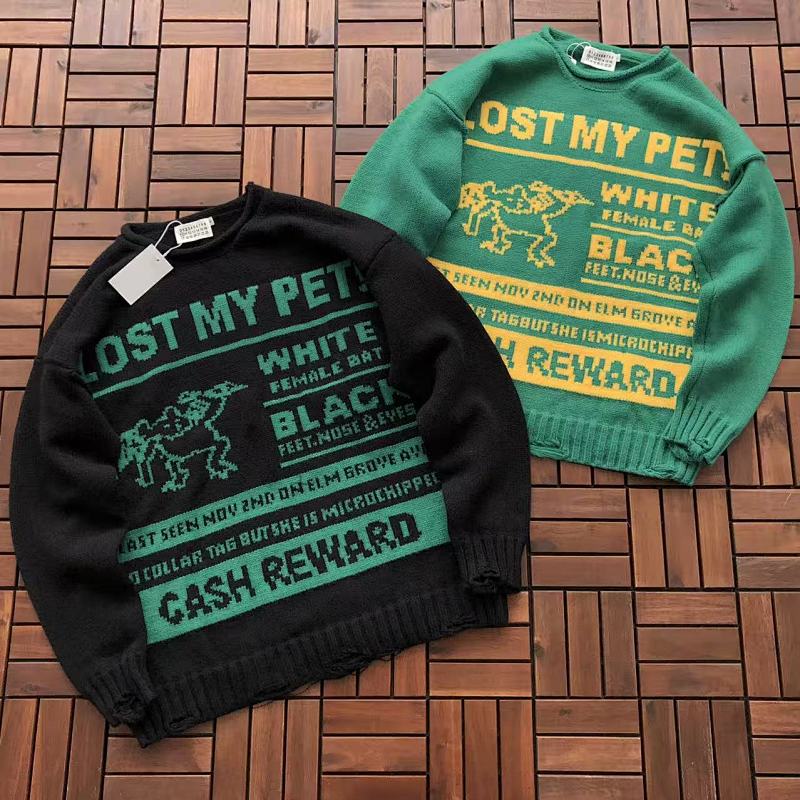 MAISON MARGIELA SWEATER 77012939 (im 180CM 68KG iwear size XL in the photo)