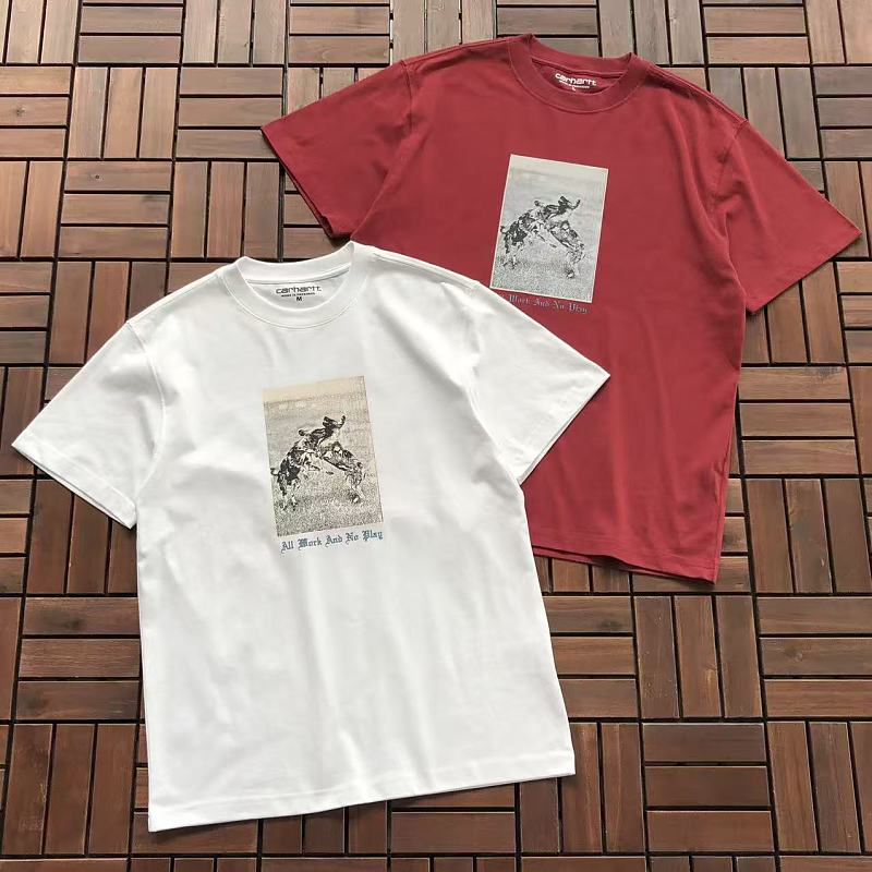 CARHARTT T-SHIRT 55041692 (im 180CM 68KG iwear size M in the photo)