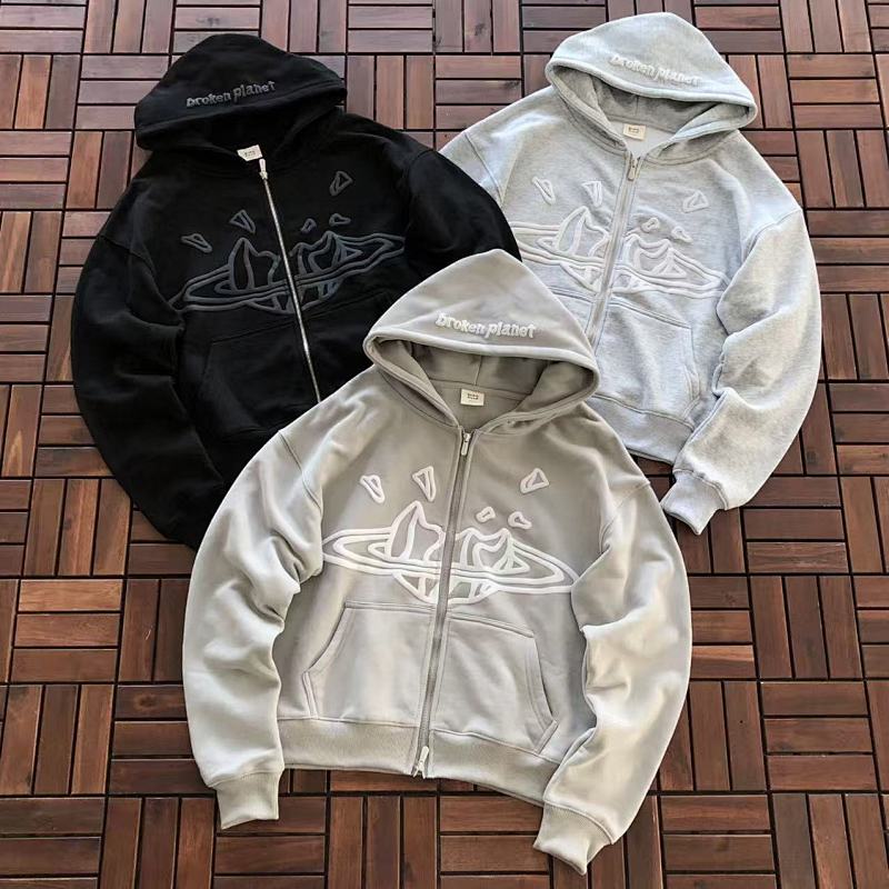 BROKEN PLANET HOODIE FLEECE 77010878