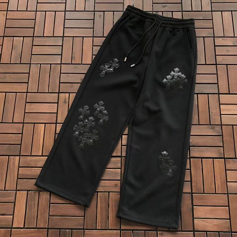 CHROME HEARTS TROUSERS 55081801 (im 180CM 68KG iwear size S in the photo)