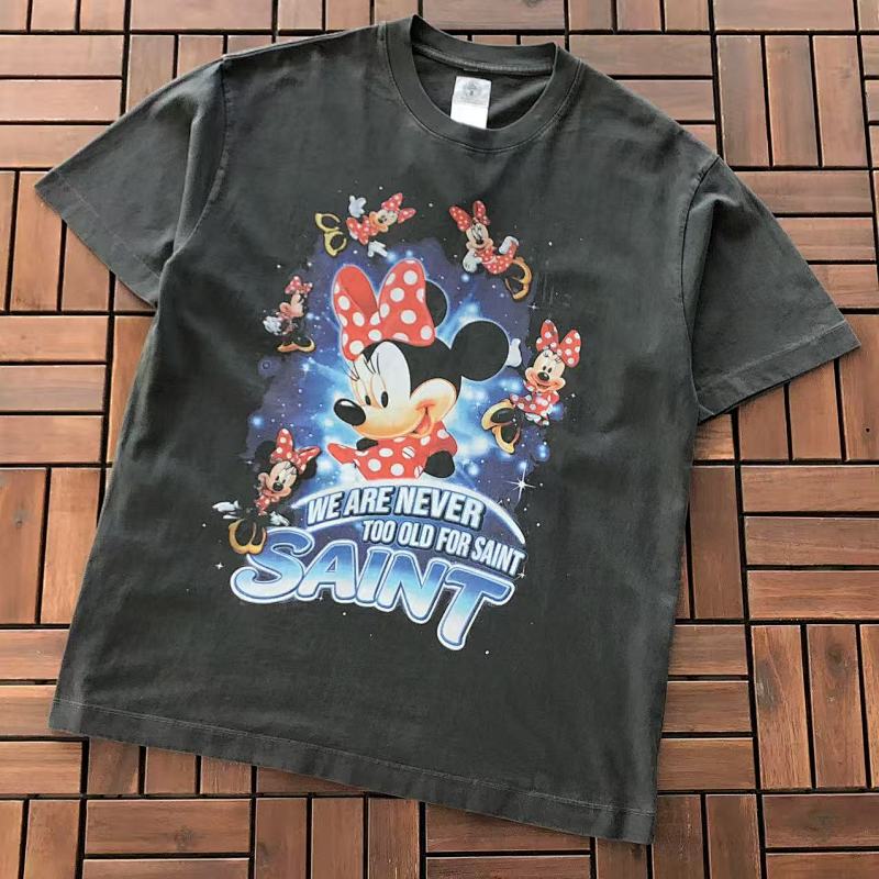 SAINT MICHAEL & DISNEY T-SHIRT 77040139 (im 185CM 80KG iwear size M in the photo)