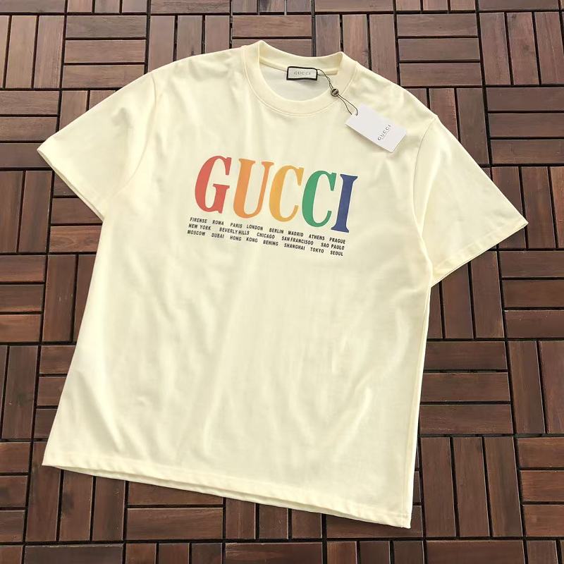 GUCCI T-SHIRT 55081452 (im 185CM 70KG iwear size S in the photo)