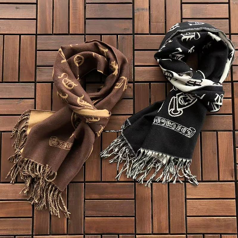 CHROME HEARTS SCARF 55082450（长44CM*宽182CM）