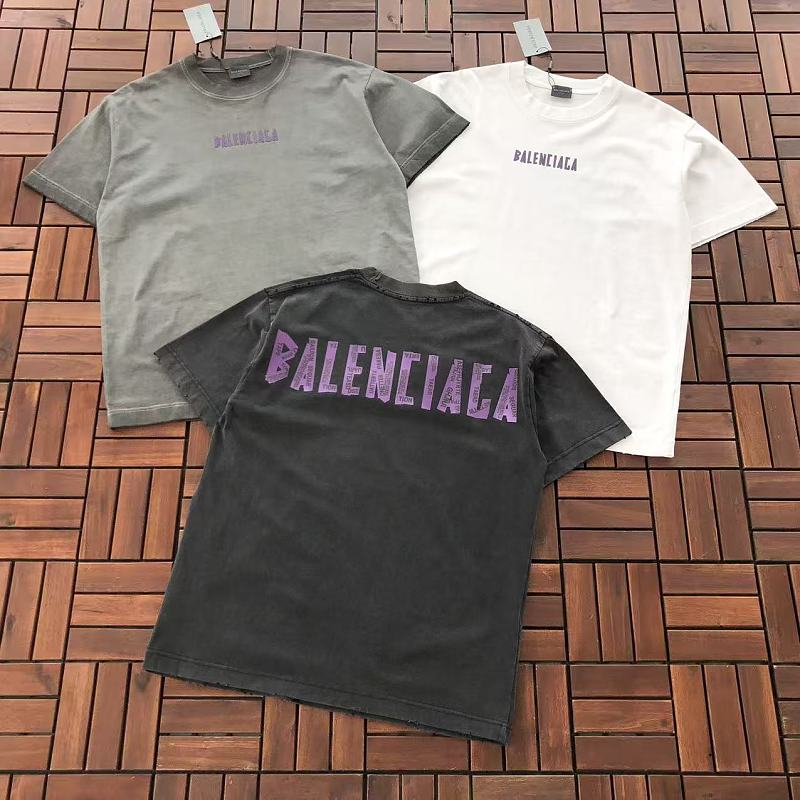 BALENCIAGA T-SHIRT 55051208 (im 185CM 70KG iwear size L in the photo)