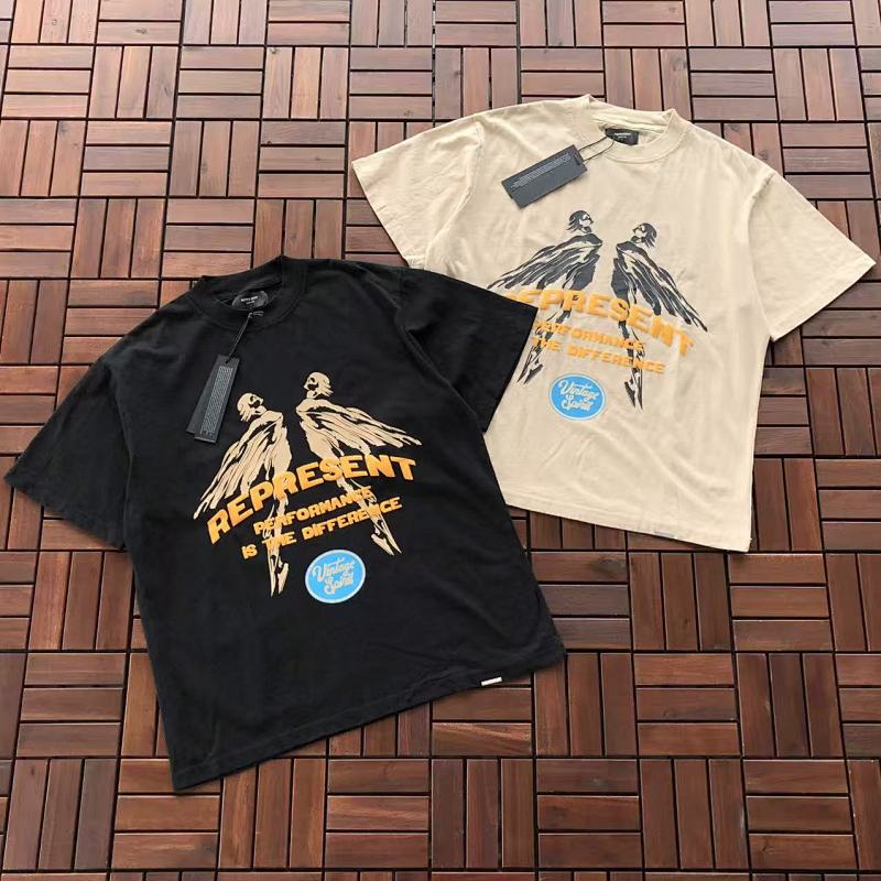 REPRESENT T-SHIRT 66030450 (im 176CM 58KG iwear size M in the photo)