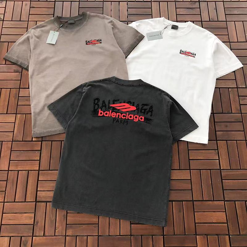 BALENCIAGA T-SHIRT 55051207 (im 185CM 70KG iwear size L in the photo)