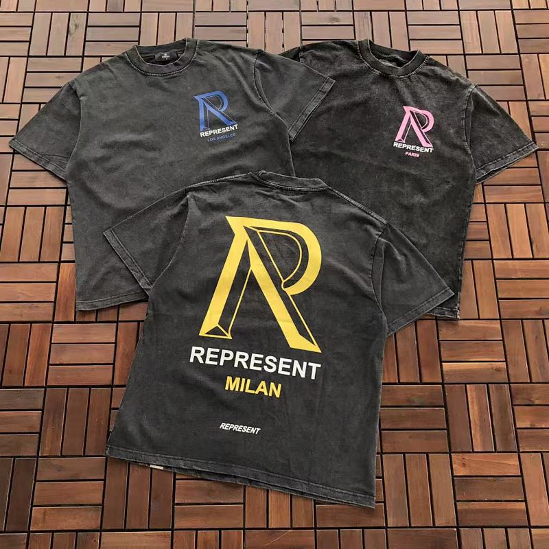 REPRESENT T-SHIRT 66030541 (im 185CM 70KG iwear size M in the photo)