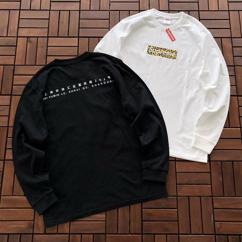 SUPREME LONG-SLEEVE 77030828 (im 176CM 58KG iwear size M in the photo)