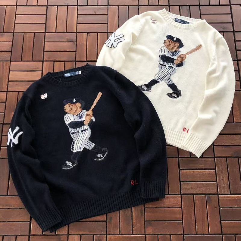 RALPH LAUREN & MLB SWEATER 66070725 (im 185CM 70KG iwear size M in the photo)