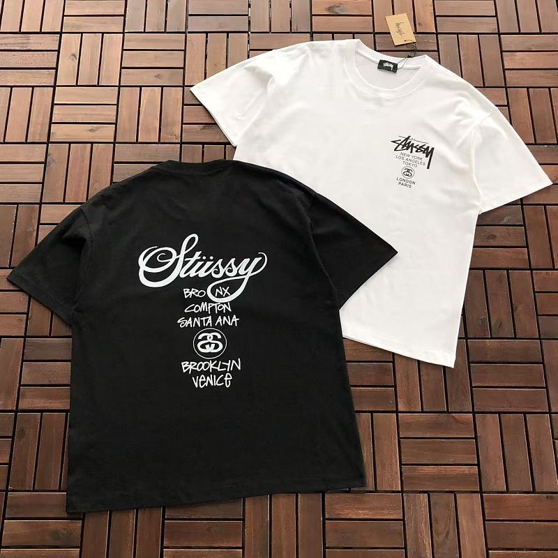 STUSSY T-SHIRT 88090637 (im 185CM 80KG iwear size M in the photo)