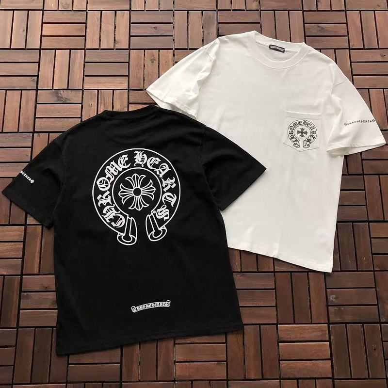 CHROME HEARTS T-SHIRT 77041731 (im 185CM 80KG iwear size M in the photo)