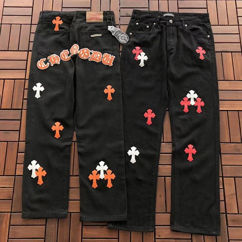 CHROME HEARTS JEANS 77040338 (im 176CM 58KG iwear size L in the photo)