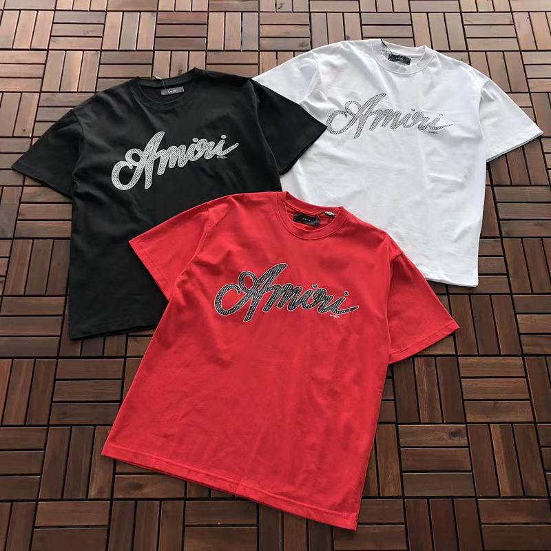 AMIRI T-SHIRT 33112306 (im 176CM 58KG iwear size M in the photo)