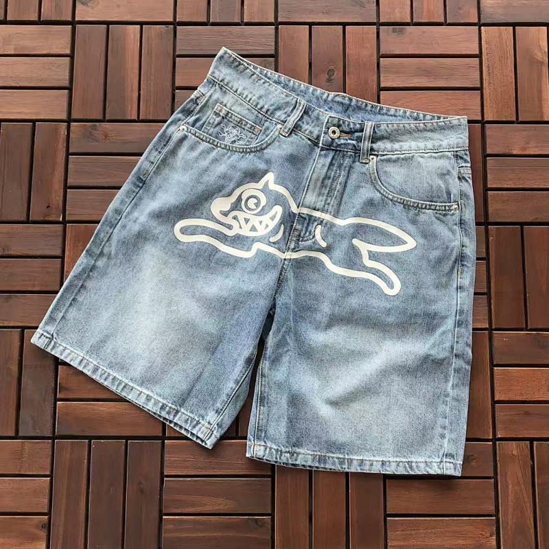ICECREAM SHORTS JEANS 22103026 (im 176CM 58KG iwear size 30 in the photo)