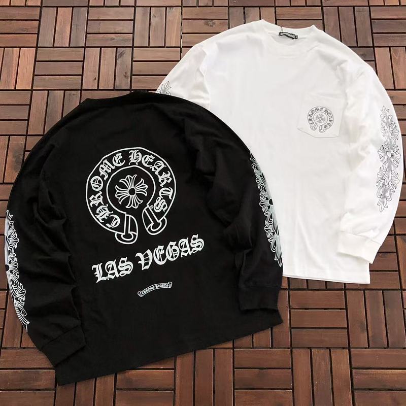 CHROME HEARTS LONG-SLEEVE 77081122 (im 185CM 70KG iwear size XL in the photo)