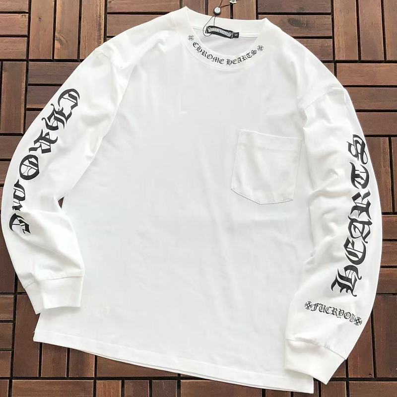 CHROME HEARTS LONG-SLEEVE 77081219 (im 185CM 70KG iwear size S in the photo)
