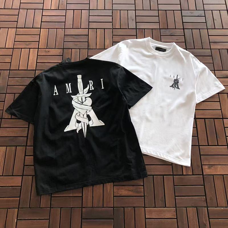 AMIRI T-SHIRT 33112371 (im 176CM 58KG iwear size M in the photo)