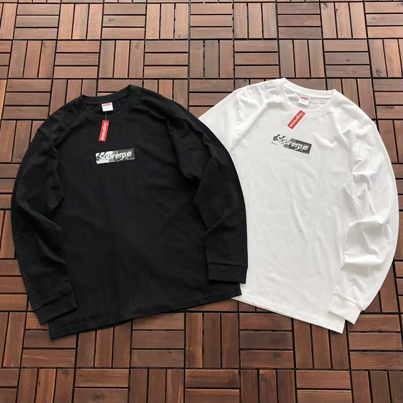 SUPREME LONG-SLEEVE 77030809 (im 176CM 58KG iwear size L in the photo)