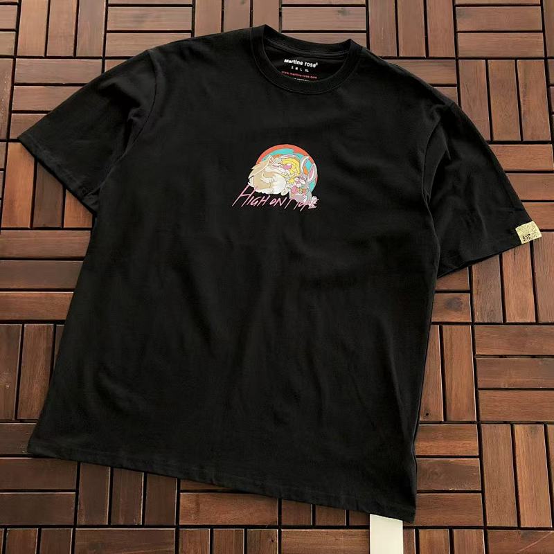MARTINE ROSE T-SHIRT 77040565 (im 176CM 58KG iwear size M in the photo)