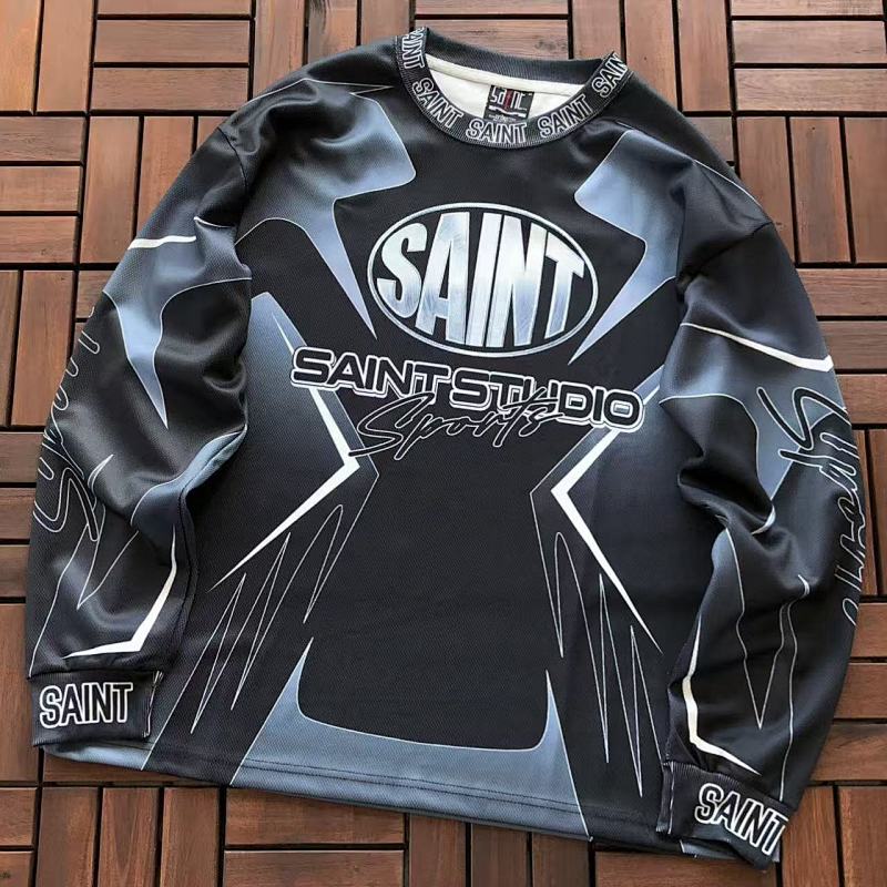 SAINT MICHAEL LONG-SLEEVE 33110814 (im 172CM 66KG iwear size M in the photo)