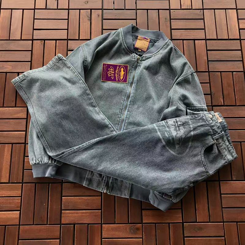 TOP PANTS DENIM TEARS JACKET JEANS 33101212 (im 180CM 68KG iwear size M in the photo)