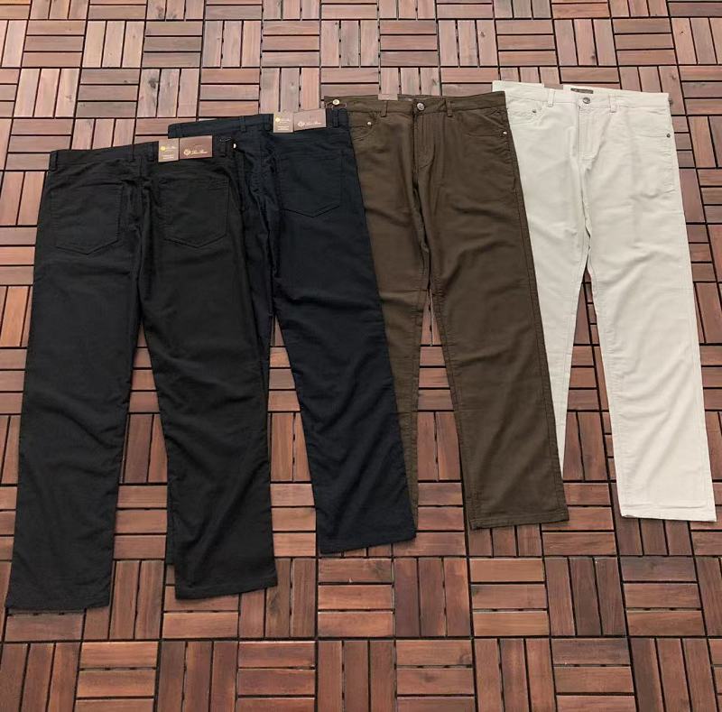 LORO PIANA TROUSERS 66031467 (im 185CM 70KG iwear size 34 in the photo)