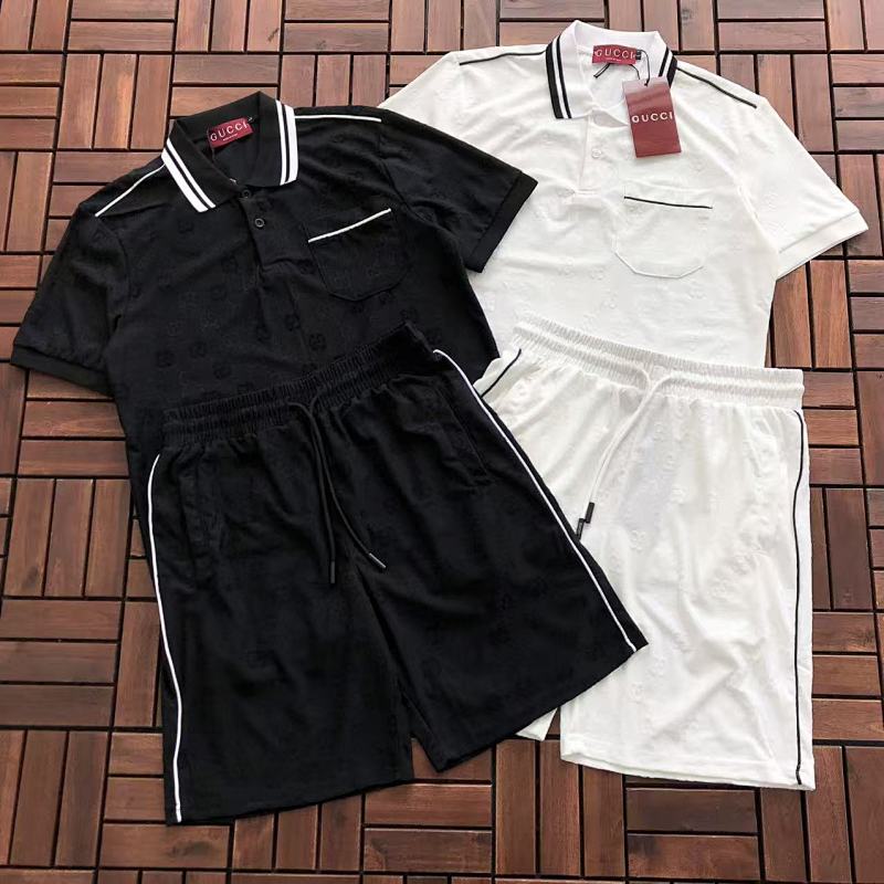 GUCCI T-SHIRT SHORTS 33121000 (im 176CM 58KG iwear size L in the photo)