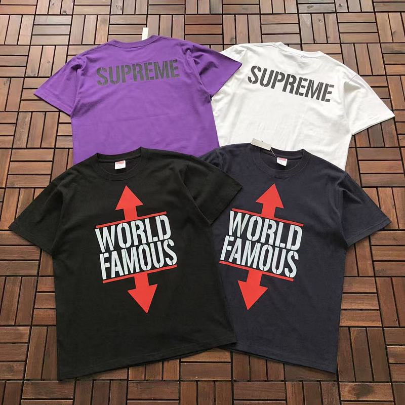 SUPREME T-SHIRT 55032005 (im 176CM 58KG iwear size M in the photo)
