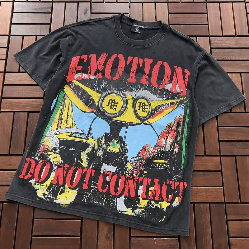 MIXED EMOTION T-SHIRT 55081401 (im 185CM 70KG iwear size L in the photo)