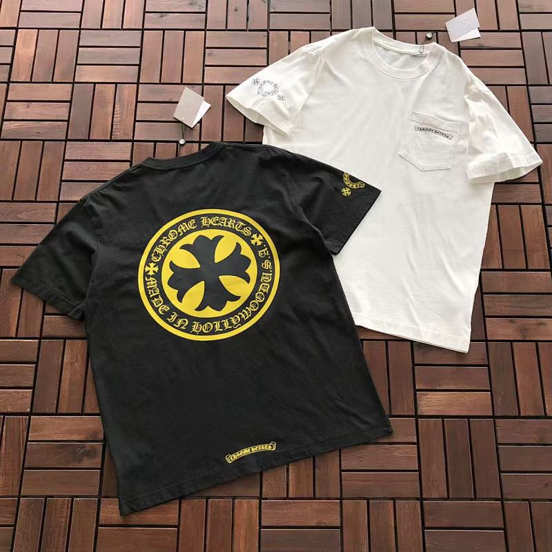 CHROME HEARTS T-SHIRT 55022534 (im 180CM 68KG iwear size S in the photo)