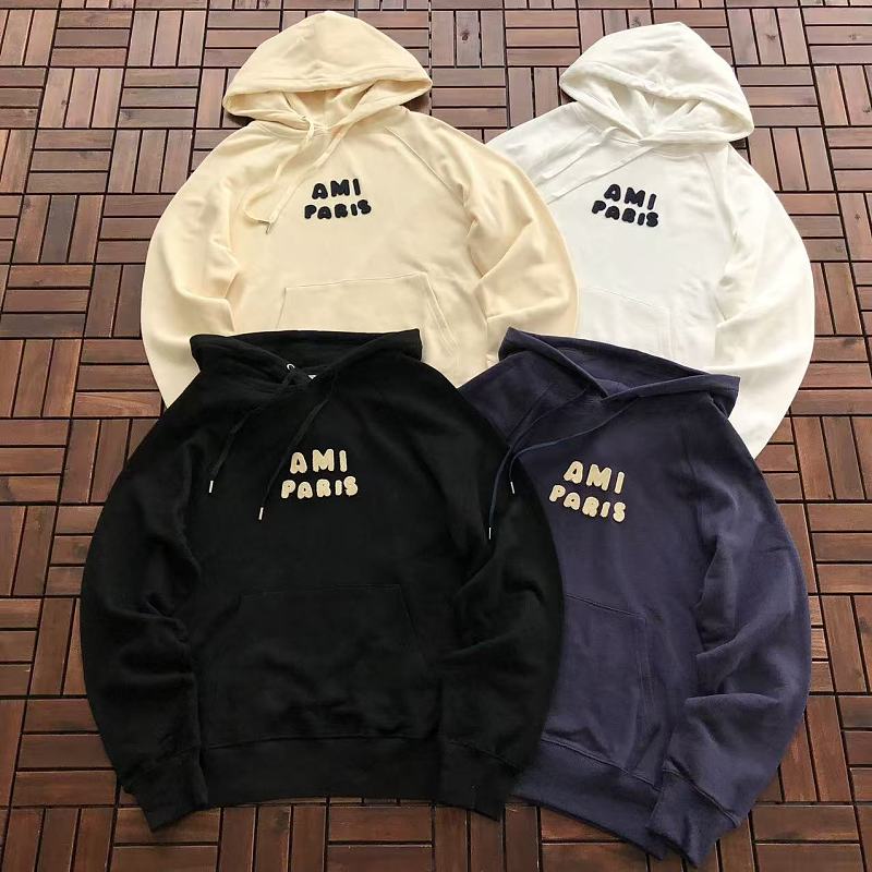 AMI HOODIE 88080737 (im 185CM 70KG iwear size M in the photo)